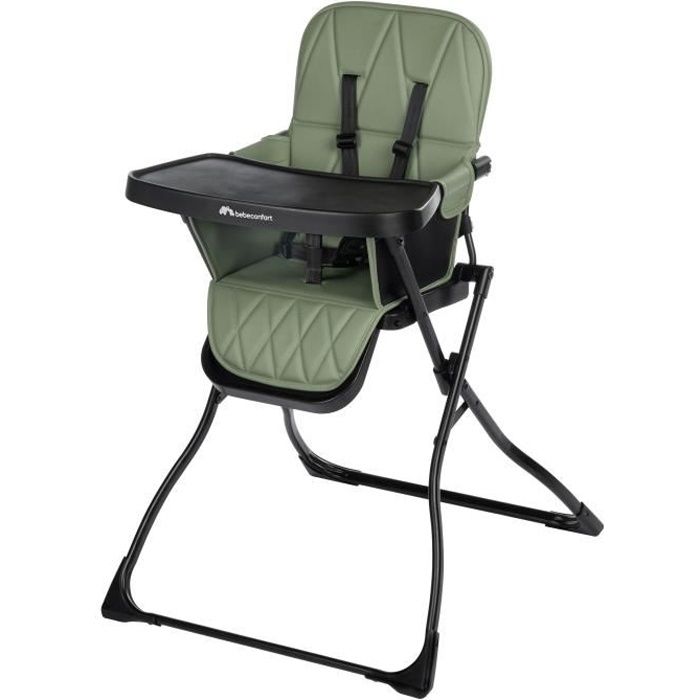 BEBECONFORT LILY Chaise haute bébé, ultra compacte et légère, confort optimal, de 6 mois à 3 ans, ju