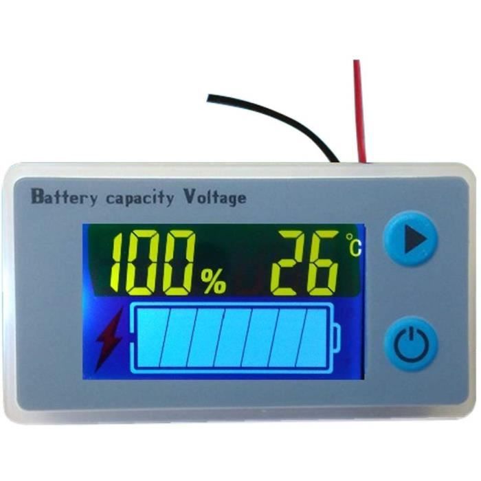 À faire soi-même multifonction Horloge Voiture Température Batterie Moniteur de tension Voltmètre DC 12 V