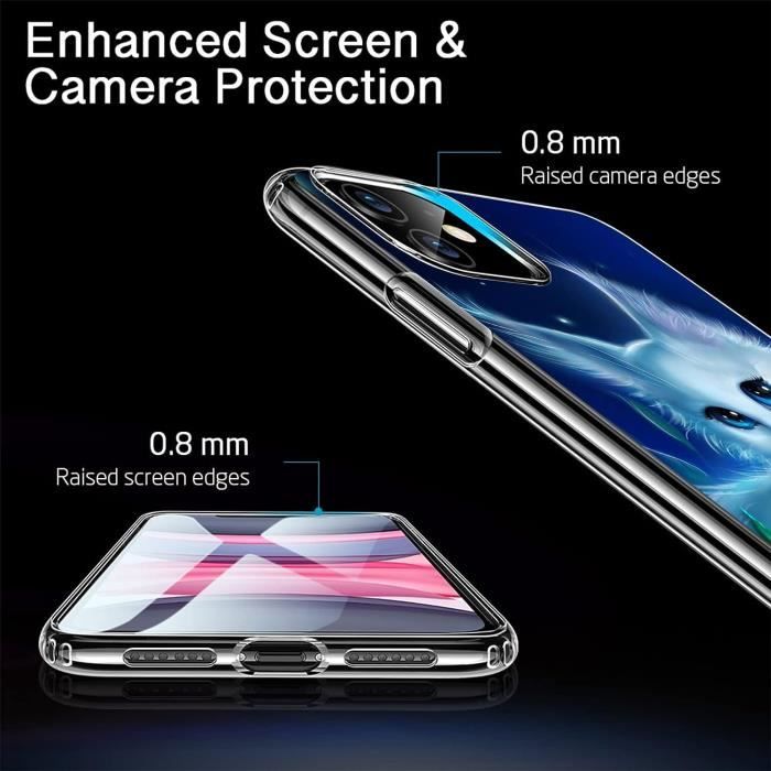 FORCE CASE Life pour Xiaomi 12, coque renforcée Transparente - Force Mobility