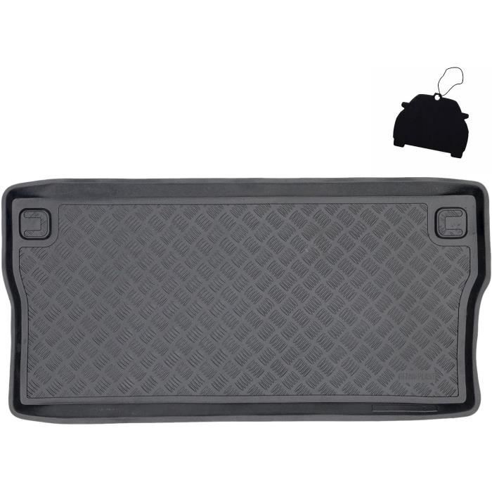 Jeu De Tapis De Sol Sur Mesure Pour Citroën SpaceTourer Van (2016-...) - Avant En Feutre Noir MOSSA