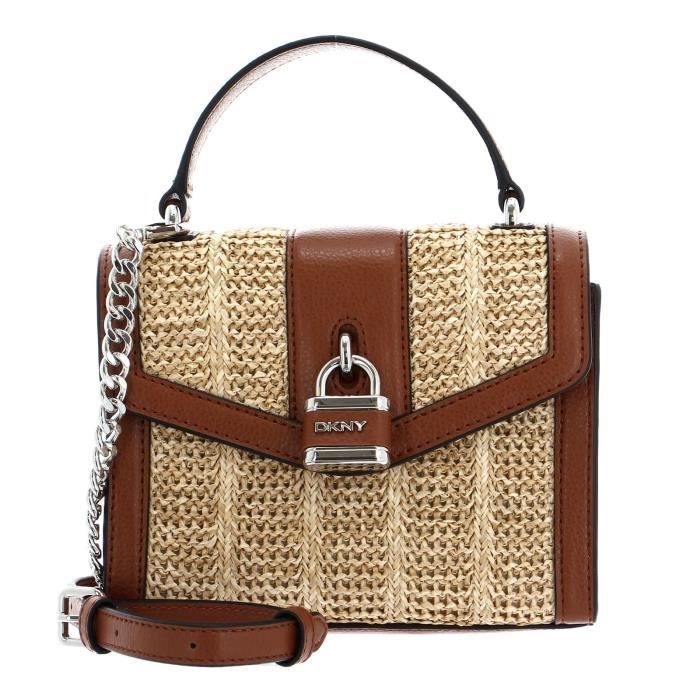 DKNY Ella SM TH Crossbody Bag Natural / Caramel [170228] sac à épaule