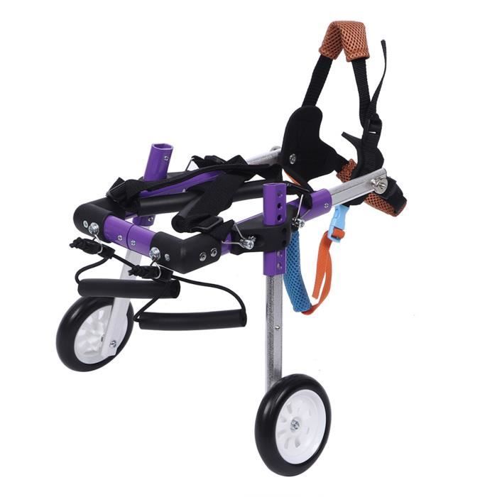 Comparer les prix de Drfeify Chariot pour Animaux Handicapés, Aluminium, Pour Chiens Chats