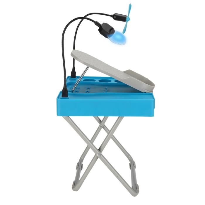 Marche-pied Réglable En Hauteur Antidérapant Et Anti-corrosion - Bleu - Neuf - Poids Max 100 Kg