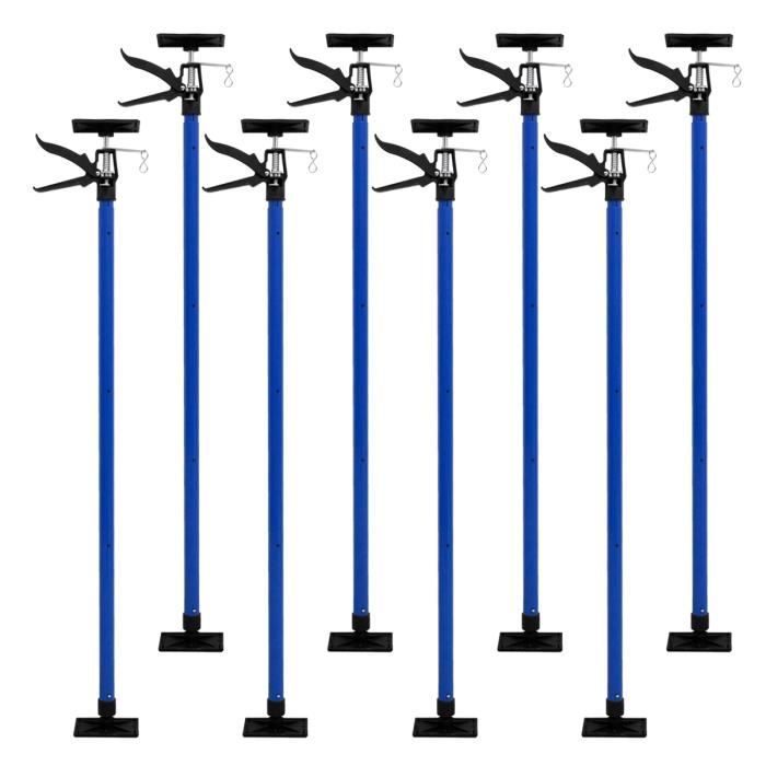 Etai Telescopique, 2 Pièces Reglable Support 30-59 Cm Tendeur De Chassis Charge Maximale 40 Kg Pour Plafond Montage Plaques De Platre Armoires Cadres De Porte30 59 Cm 89992438