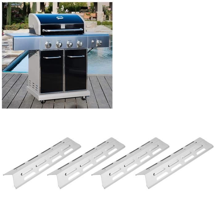 Plaque Chauffante Universelle Coisien - Gril Gaz 34-53cm, Acier Émaillé | Compatible Charbroil, Brinkmann, Weber