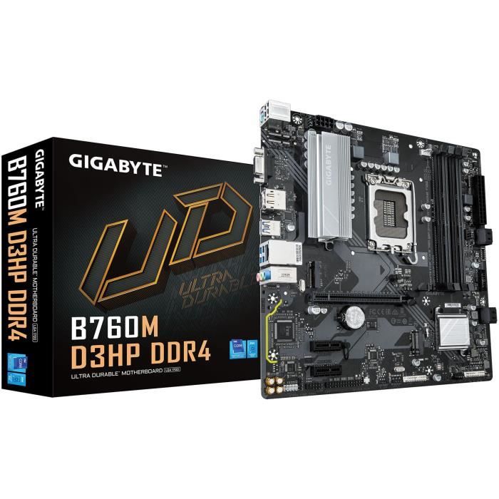 Carte mère – GIGABYTE – B760M D3HP DDR4