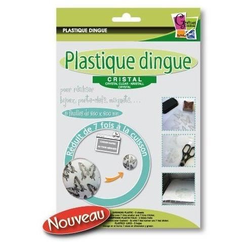 Plastique dingue cristal 5 feuiiles - Cdiscount Jeux - Jouets