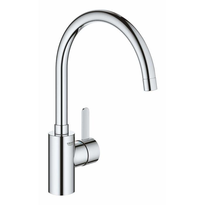 Mitigeur Évier GROHE 32843002 Monotrou Pivotant Chromé