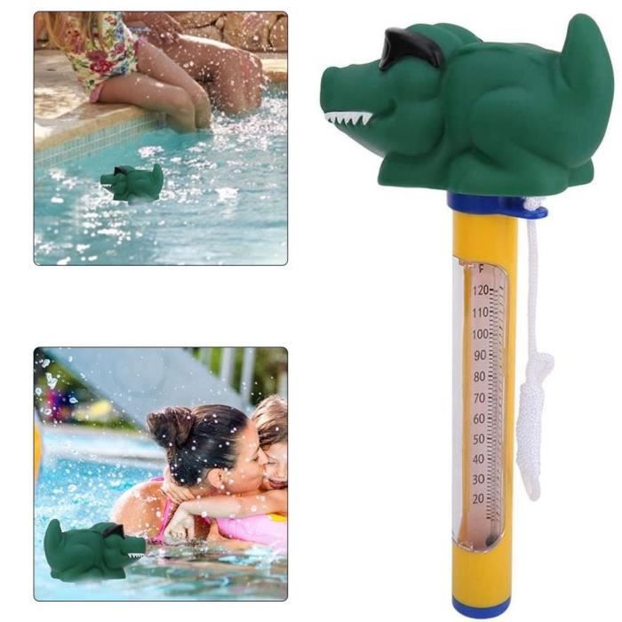 Thermomètre Flottant Pour Piscine Et Spa - Forme Animale Dessin Animé, Lecture Facile °C Et °F