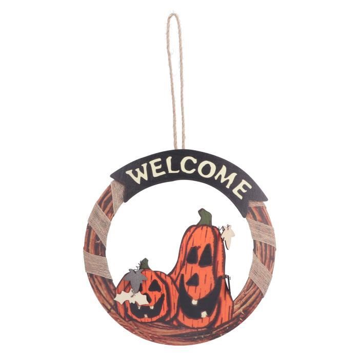 MEETYAMOR Lot De 3 Décorations D'automne D'extérieur En Bois De Citrouille Avec Inscription « Happy Fall » Pour Décoration D'automne, Panneau De Bienvenue Pour Porte D'entrée, Porche, Jardin, Cour