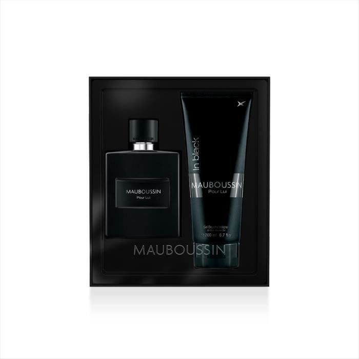 Mauboussin - Coffret Jumbo Pour Lui In Black : Eau de Parfum 100ml & Gel Douche 200ml