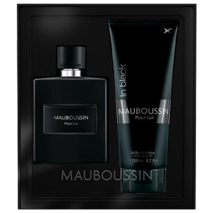 Mauboussin - Coffret Jumbo Pour Lui In Black : Eau de Parfum 100ml & Gel Douche 200ml