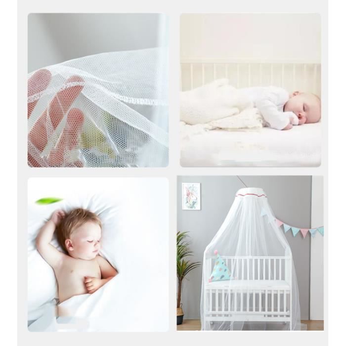 Moustiquaire Ciel De Lit Bebe Baldaquin De Lit Moustiquaire Rideau Pour Bebe Enfant Princesse Tente De Lit Decoration Cdiscount Puericulture Eveil Bebe