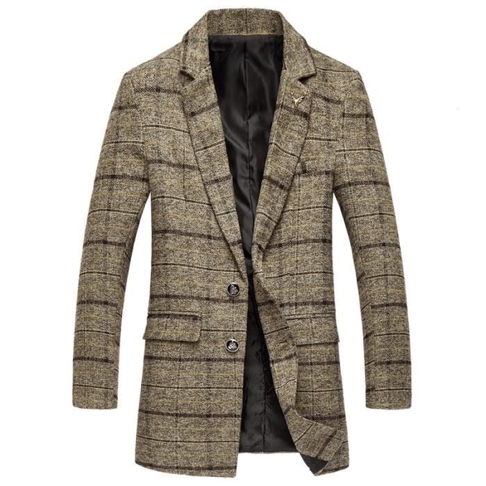 Parka homme cheap laine