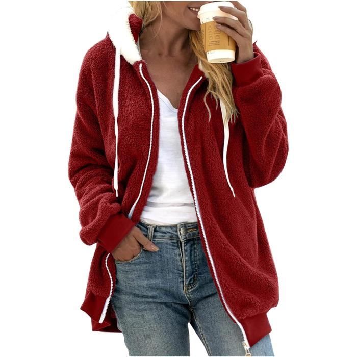 Sweat a capuche hiver on sale