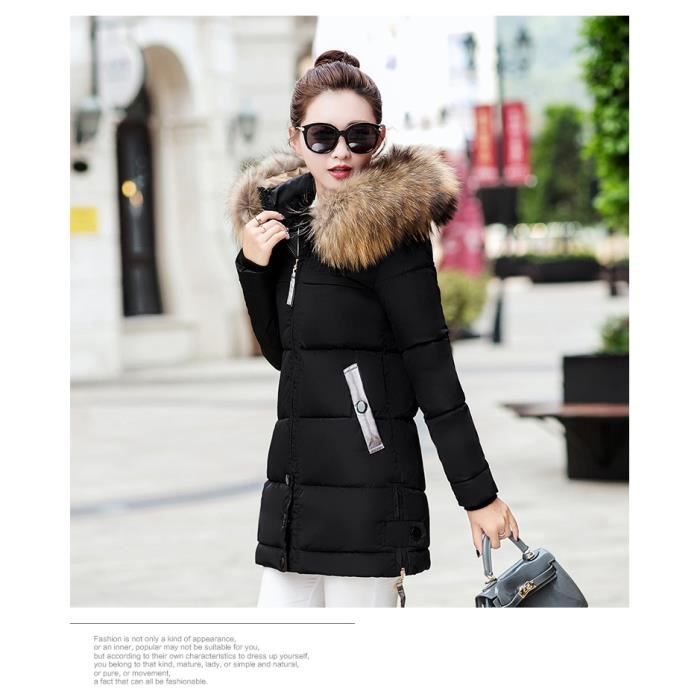 doudoune femme vernis noir