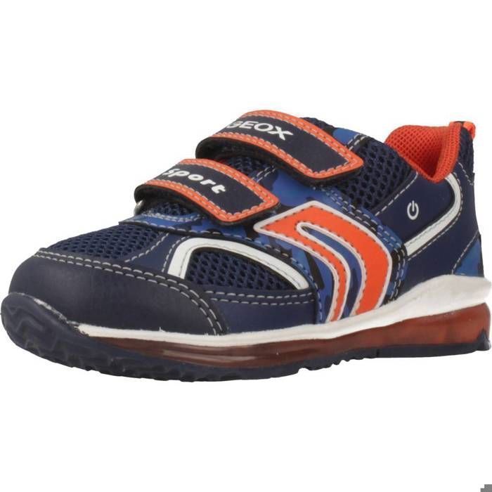 Geox Basket - GEOX - 85279 - Bleu - Scratch - Textile