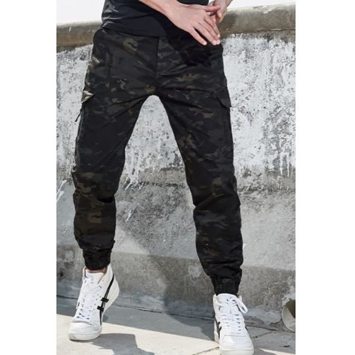 Pantalon cargo camouflage deals
