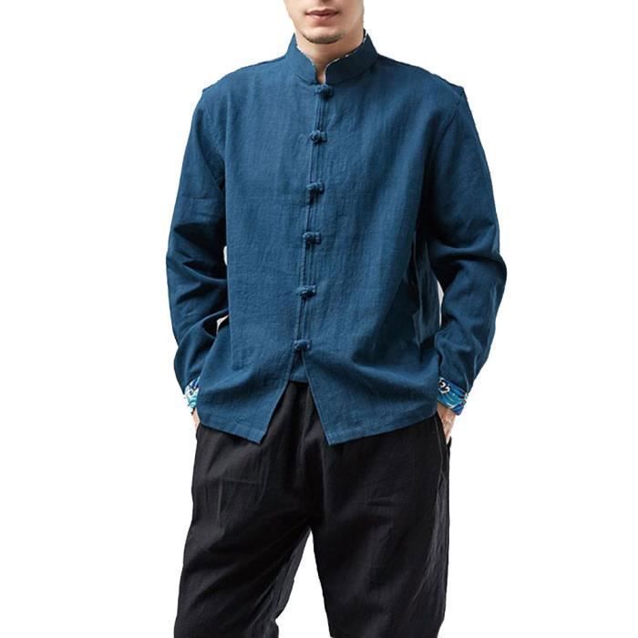 Chemise on sale colle chinois