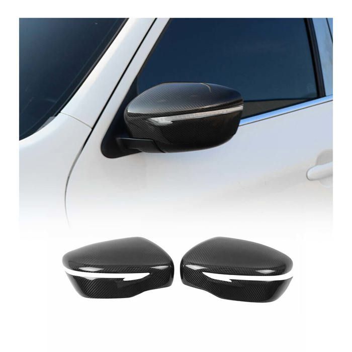 Coques Rétroviseurs Nissan Qashqai 2007-2014 - Noir Texturé - Paire Gauche/Droite En ABS