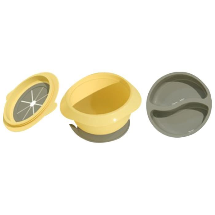 1 Pc Assiette A Diner Pour Enfants Avec Compartiments Collations Alimentaires Bebe Plateau Manger Formation Ustensiles Repas Bebe Cdiscount Puericulture Eveil Bebe