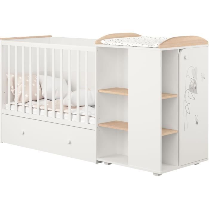 Polini Lit Combine Evolutif Amis Blanc Naturel De 60x1 Cm A 90x190cm Cdiscount Puericulture Eveil Bebe Polini Lit Combine Evolutif Amis Blanc Naturel De 60x1 Cm A 90x190cm Cdiscount Puericulture Eveil Bebe