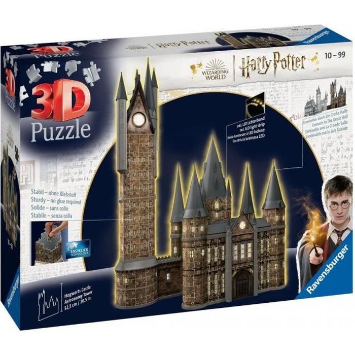 Puzzle 3D Château Disney - Ravensburger - 216 pièces - Sans colle - A  partir de 12 ans - Cdiscount Jeux - Jouets