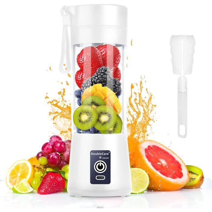 Mixeur Portable, Mixeur U00c9lectrique USB, Mini Mixeur Portable Pour Shakes Et Smoothies