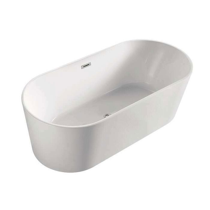 Baignoire Ilot Tamara 140 Cm En Acrylique Blanc Achat Vente Baignoire Kit Balneo Baignoire Ilot Tamara 140 Cm Cdiscount