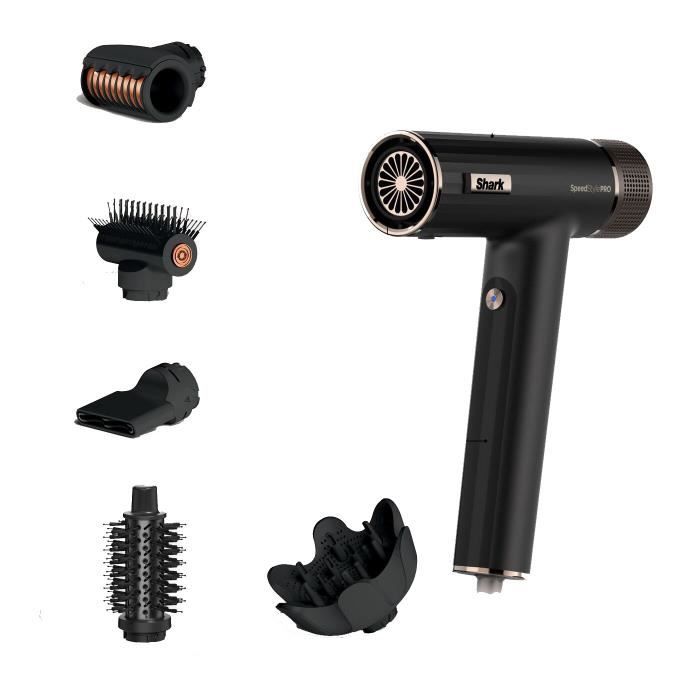 Sèche cheveux Shark HD752EU SpeedStyle Pro 5 en 1 Diffuseur Defrizz Fast