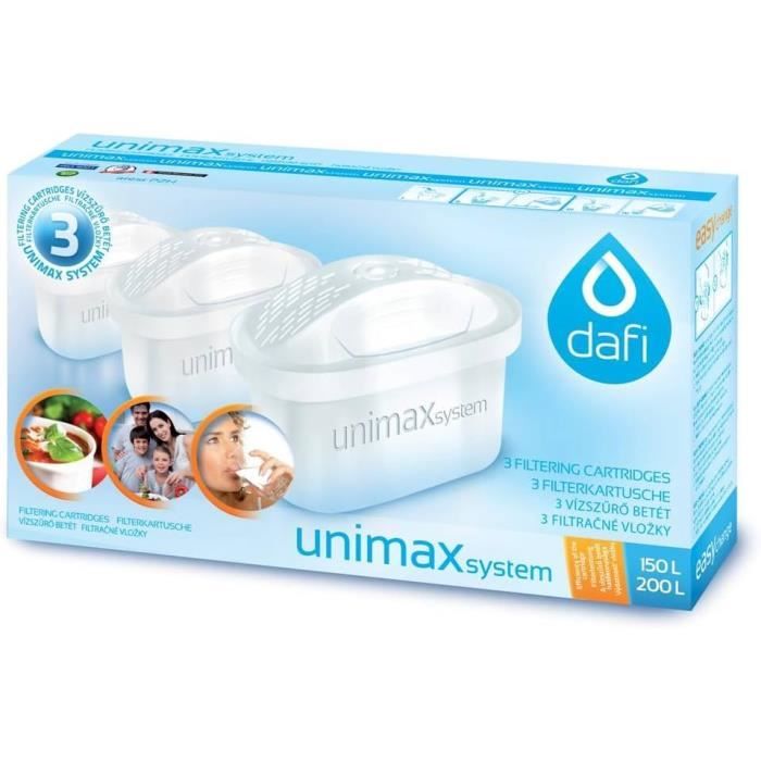 PearlCo Filtro Acqua Astra Con 6 Cartucce Unimax – Caraffa 3,3L – Riduce Calcare E Impurità – Compatibile Brita Maxtra – Senza BPA - 2