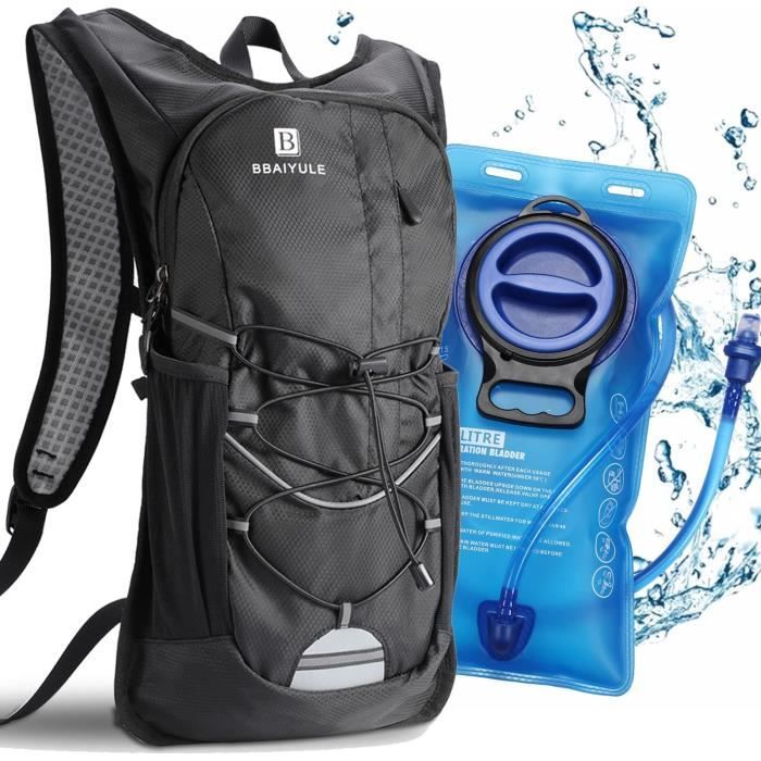 Gonex Sac à Dos D'hydratation Avec Poche D'hydratation De 3 L, Avec