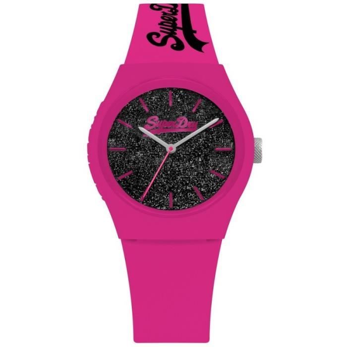 Montre femme Superdry SYL001BP Cadran Noir Cdiscount Pr t Porter