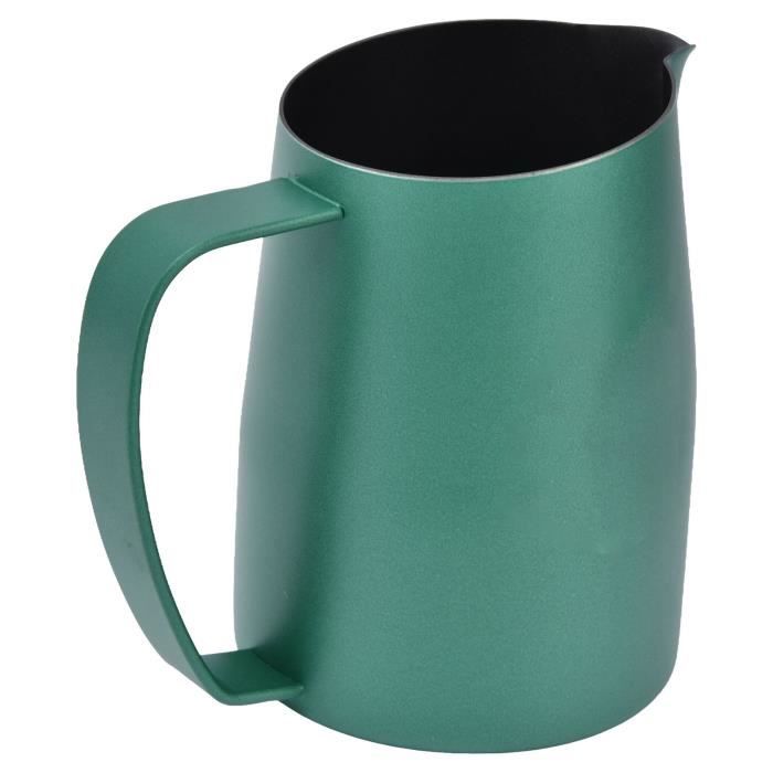 Tasse à Mousser Le Lait En Acier Inoxydable - Pichet Avec Bec Précis, Capacités 350 Ml Ou 600 Ml, Idéal Pour Café