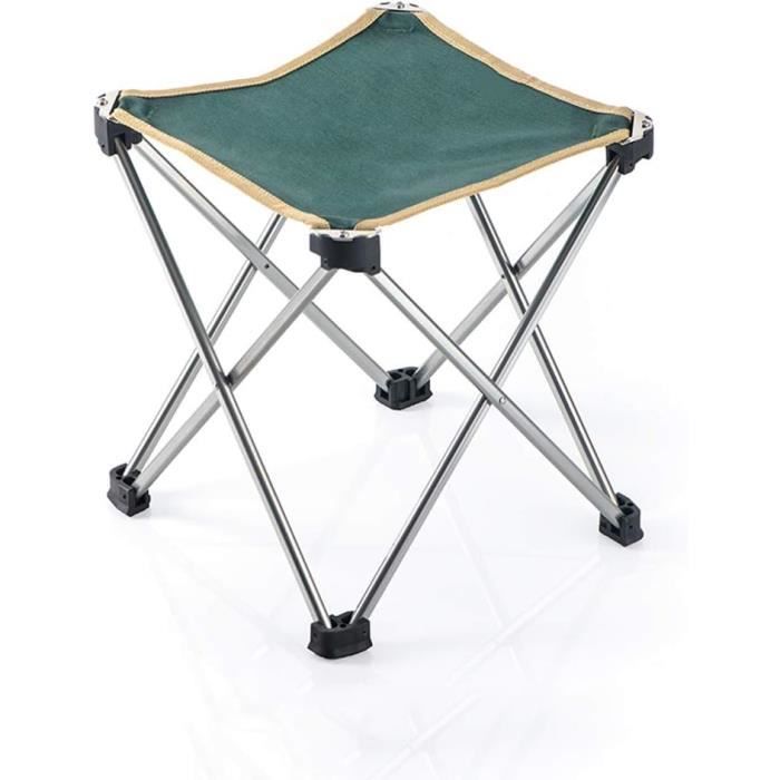Walkstool Tabouret Pliant 3 Pieds - Aluminium - Hauteur 45cm - Charge 200kg - Fabriqué En Suède