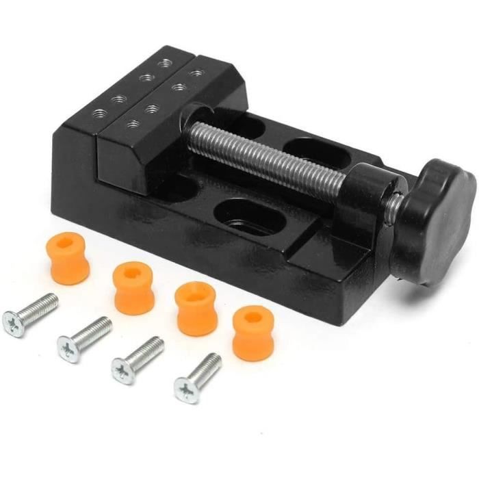 Mini étau De Table De Loisirs Réglable Artisanat Bijoux étau Pince étau En Noyer Pince étau Bricolage Réparation Outil De Sculpture Avec Rainure Horizontale