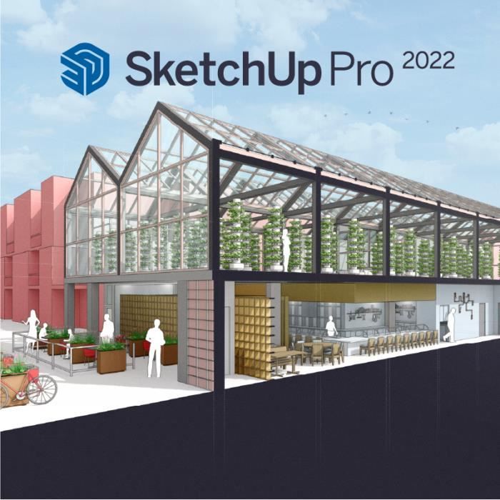 SketchUp Pro- valable a vie en téléchargement