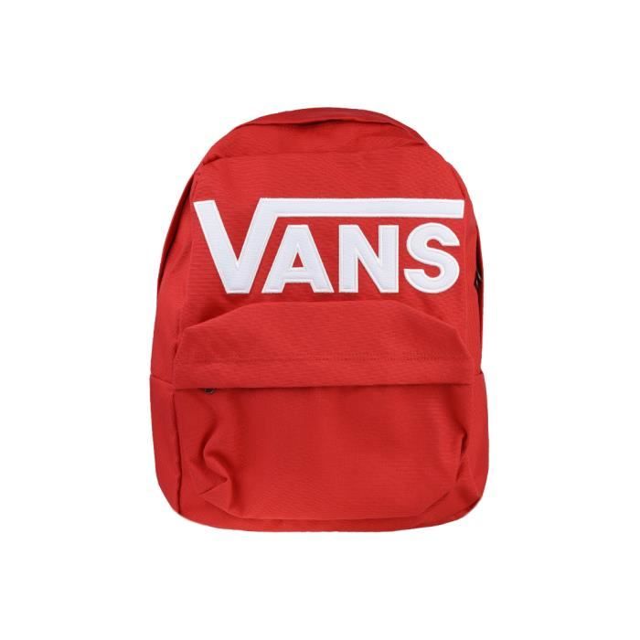 vans rouge eclair