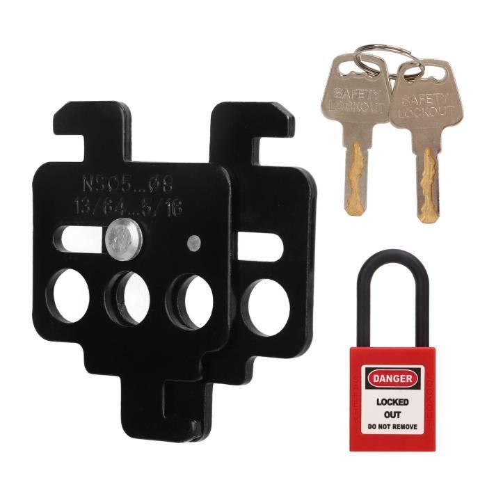 VBESTLIFE Verrouillage du disjoncteur MCB Lockout Tagout Acier ...
