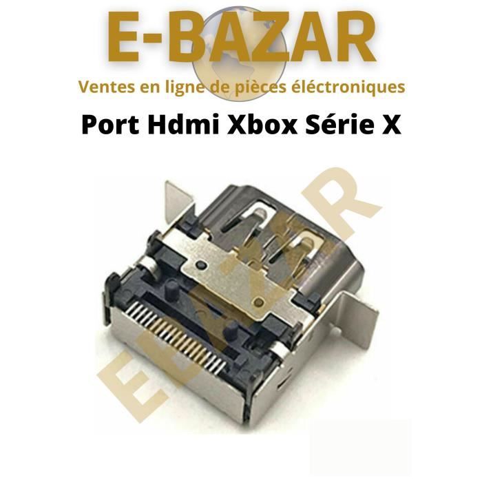 EBAZAR Connecteur HDMI Xbox S?rie X Original Haute qualit? Port Hdmi Xbox S?rie X