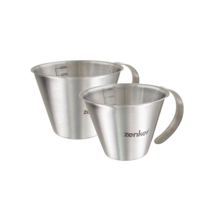 Verre Doseur 250 Ml Zenker Smart Pastry - Acier Inoxydable, Pour Pâtisserie