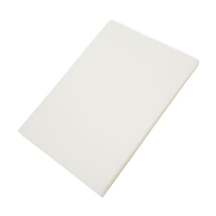 10 Feuilles Acétate Givré A4 – 300 Microns – Polypropylène Recyclable – Pour Reliure, Pochoirs, Art, Décoration – Idéal Pour Rapports, Cadeaux, Travaux Manuels