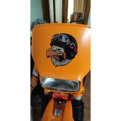 Autocollant Moto Casque Aigle Américain Vinyle Imperméable - Décoration Personnalisée Extérieure