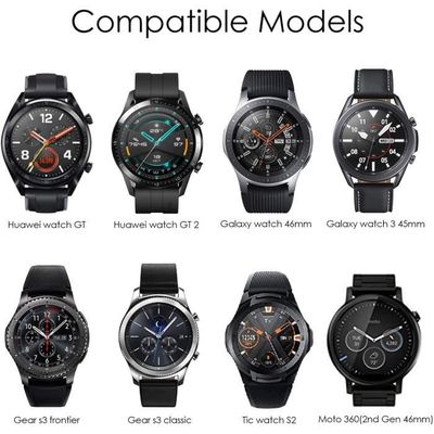 4 Pack Bracelet Compatible avec Huawei Watch GT2 46mm Watch GT