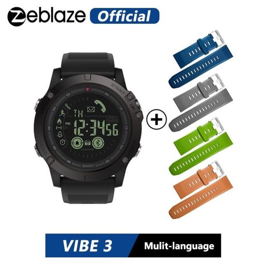 Zeblaze vibe 3 2025 flagship rugged smartwatch