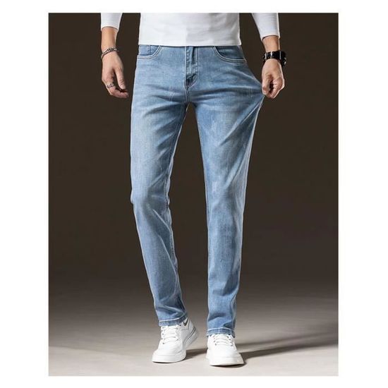 Jean Magnolia Pearl Denim Vieilli Rayé - Taille Unique - Style Boyfriend Déstructuré