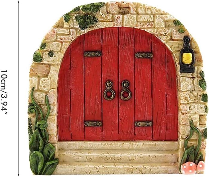 Fées Porte De Jardin Porte Miniature Pour Arbres Accessoires Maison Arbre Decoration Portes De Fees Tuiles 93057381