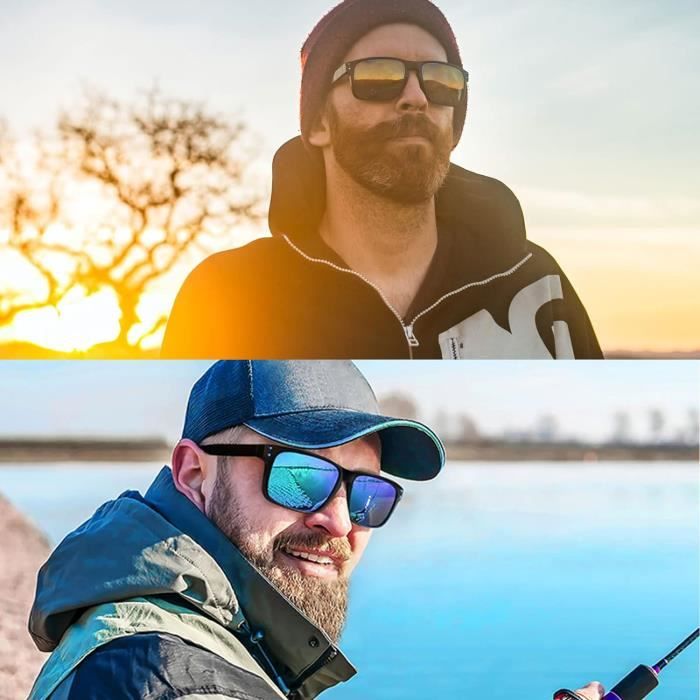 Lunettes De Soleil Polaris es Pour Homme Femmes Classique Ultral ger Tr90 Montures Lunettes Pour Les Sports 100 Anti Uv400 u221