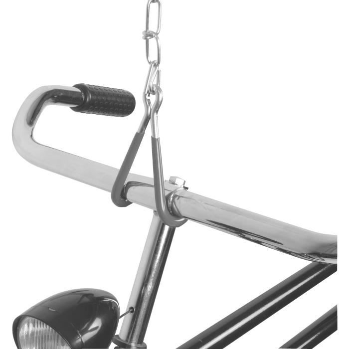 CARPOINT Crochets de suspension pour v lo avec cha ne DRESCO