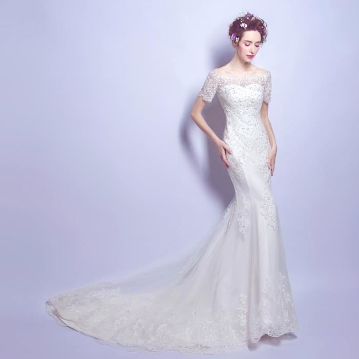 Robe de hotsell mariée violette